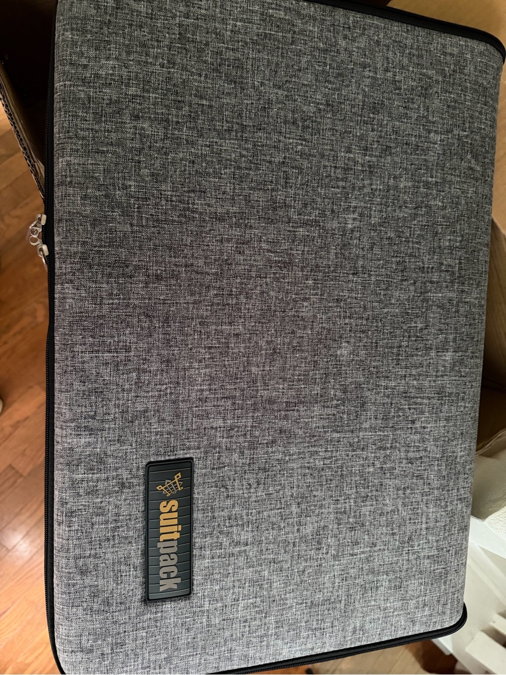Suitrack Gray Luggage with Subtle Texture